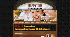 Desktop Screenshot of happytimebaari.fi